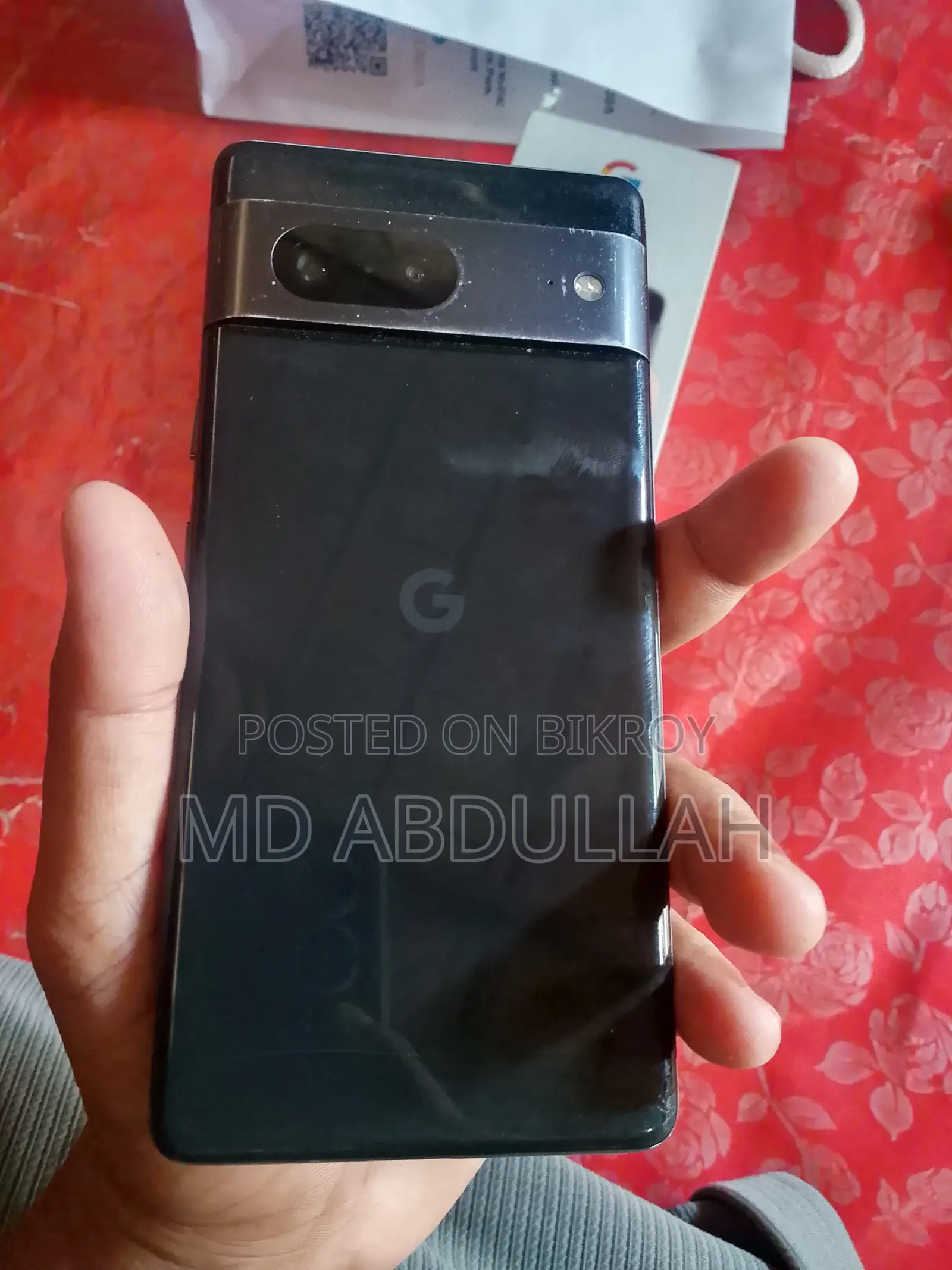 গুগল পিক্সেল ৭ ১২৮ জিবি কালো