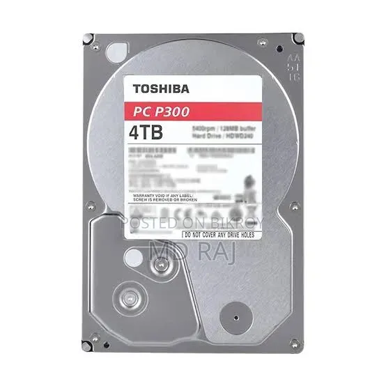Toshiba P300 4tb 3.5-Inch Sata Desktop HDD