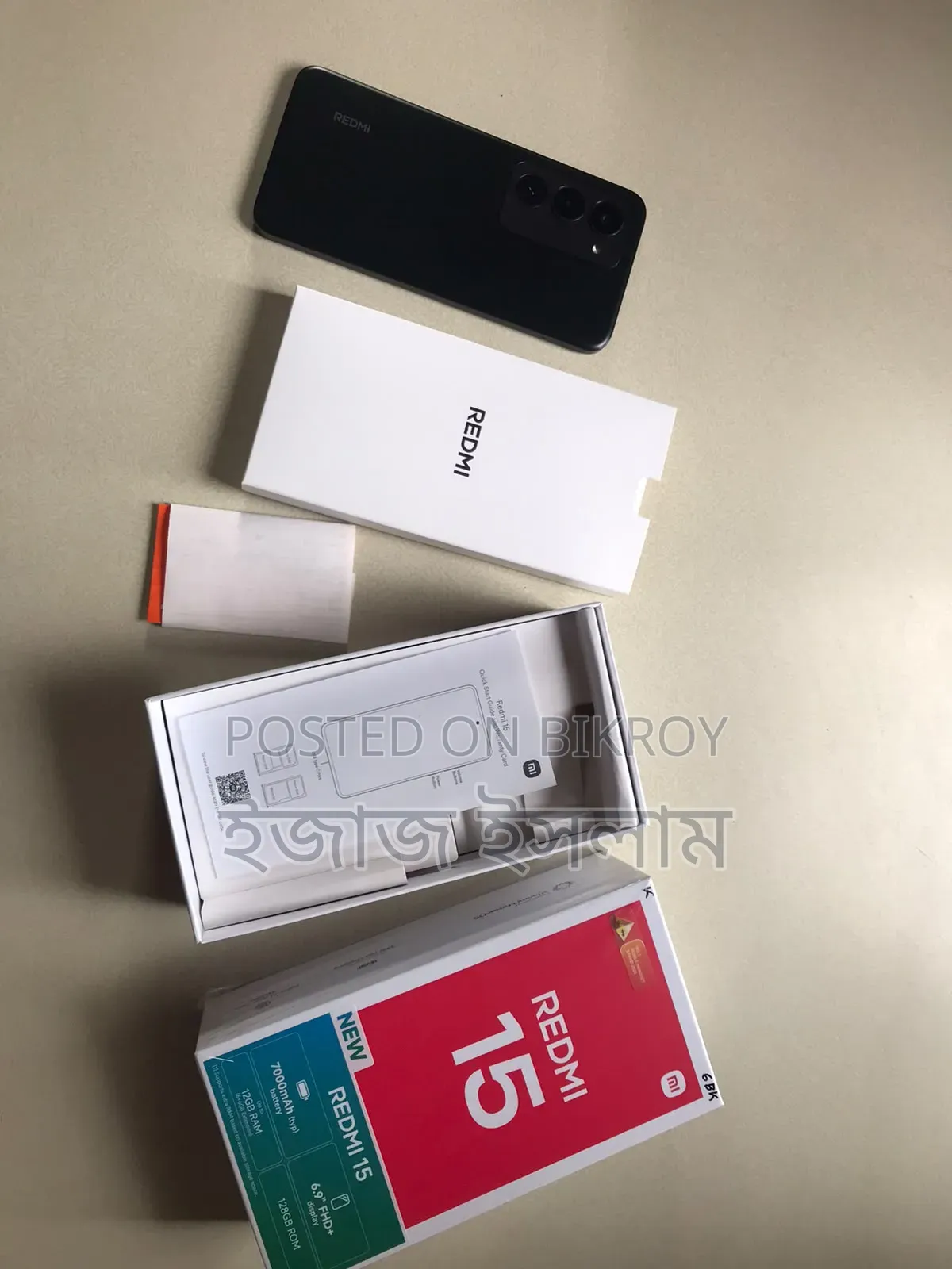 Xiaomi Redmi 15 128 GB Black