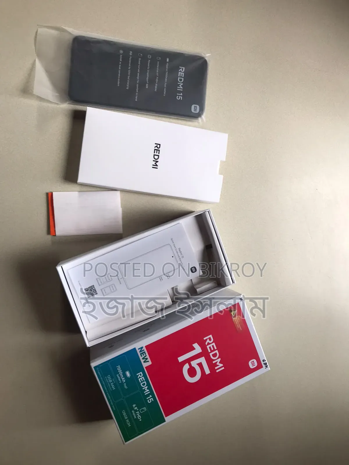Xiaomi Redmi 15 128 GB Black