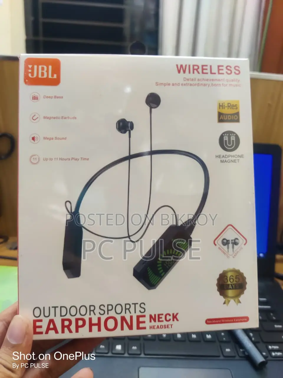Oraimo Wireless Neckband Headset (QT-268) / Outdoor Sports Neckband