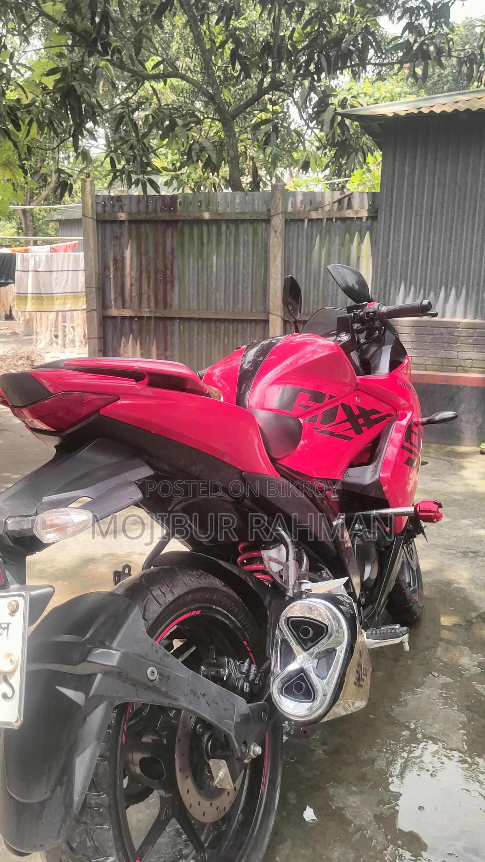 Suzuki Gixxer SF 2022 Red