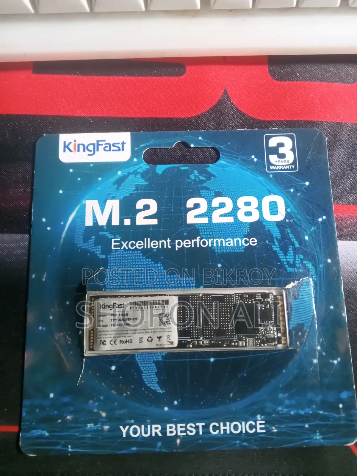 KingFast F8N 128GB M.2 NVMe PCIe