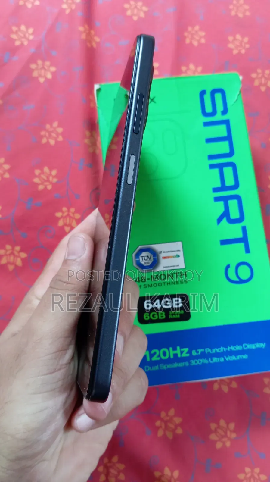 ইনফিনিক্স স্মার্ট ৯ ৬৪ জিবি ব্ল্যাক