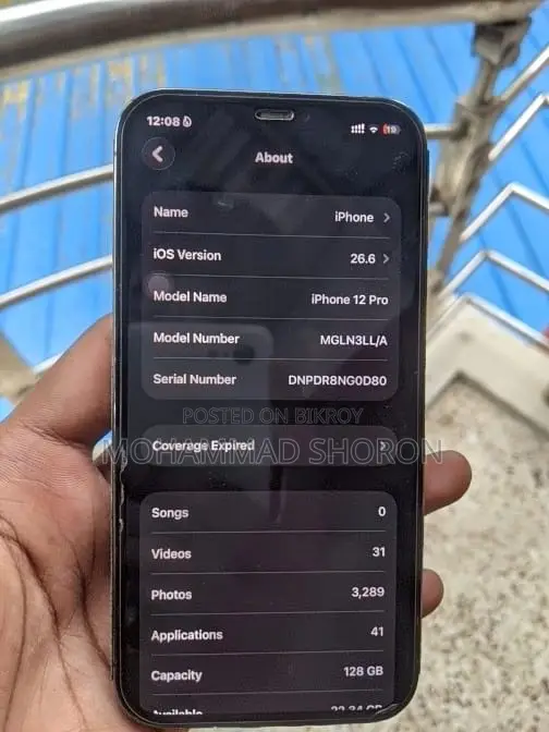 Apple iPhone 12 Pro 128 GB Black