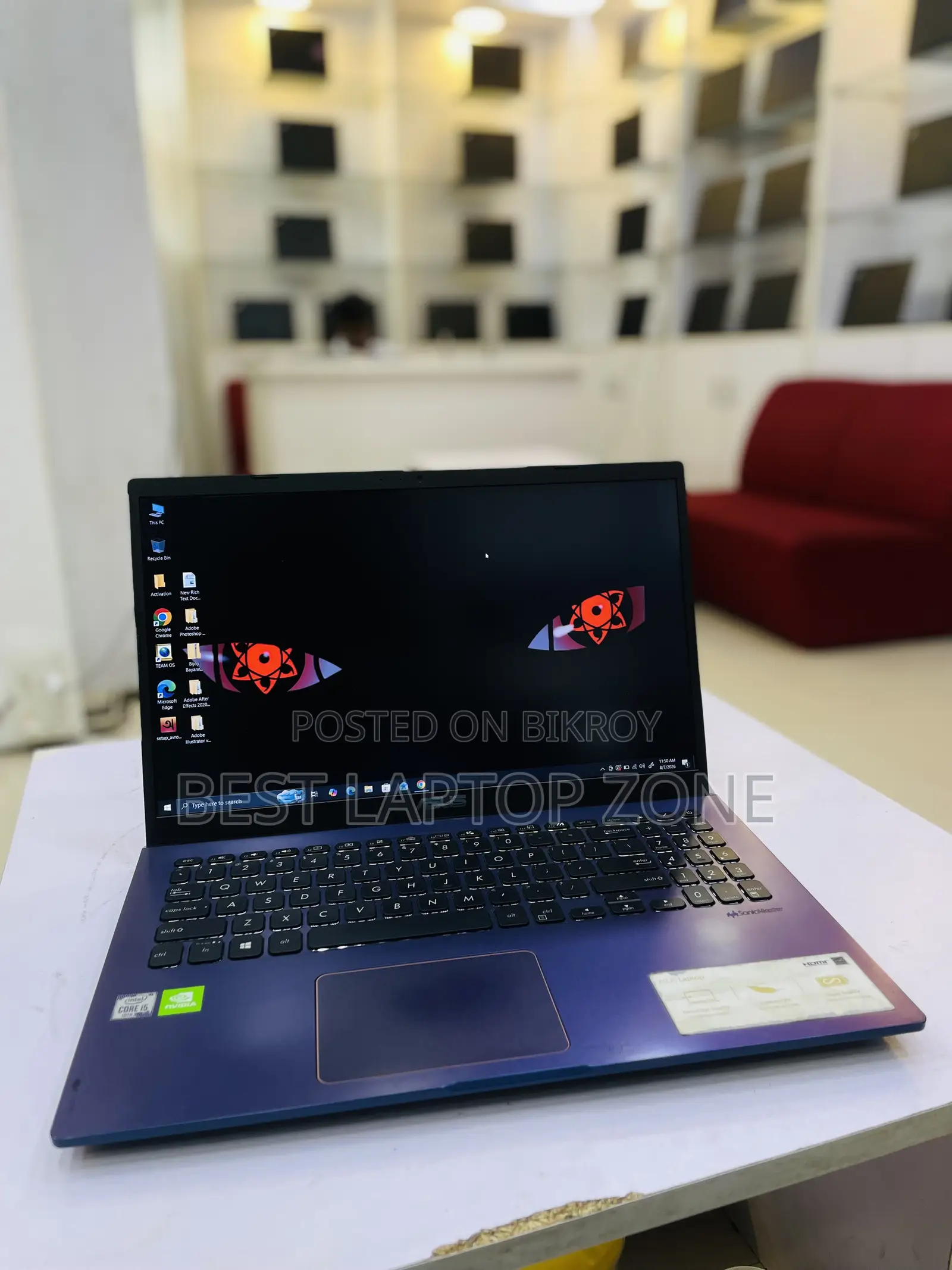 Laptop Asus 1015E 8GB Intel Core i5 SSD 256GB