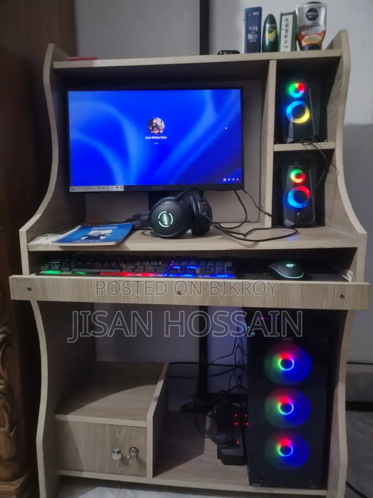 Desktop Computer Gigabyte 20GB AMD Ryzen 5 HDD+SSD 500GB