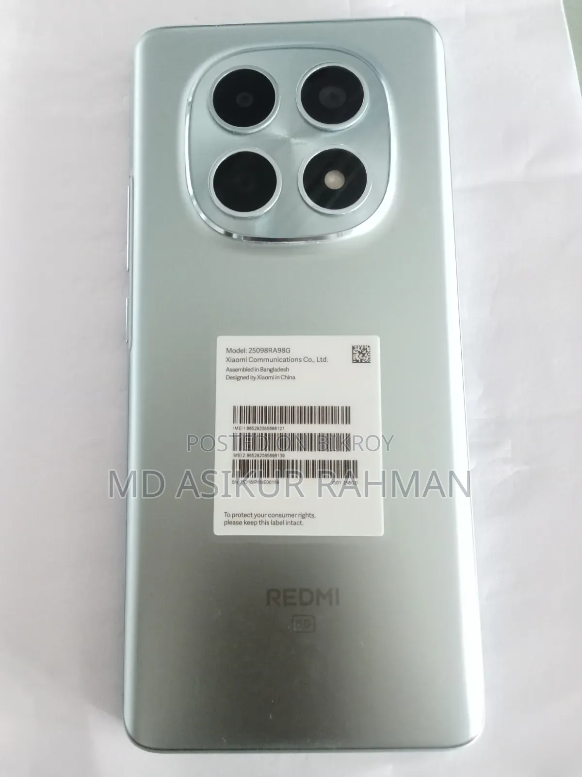Xiaomi Redmi Note 15 256 GB Blue