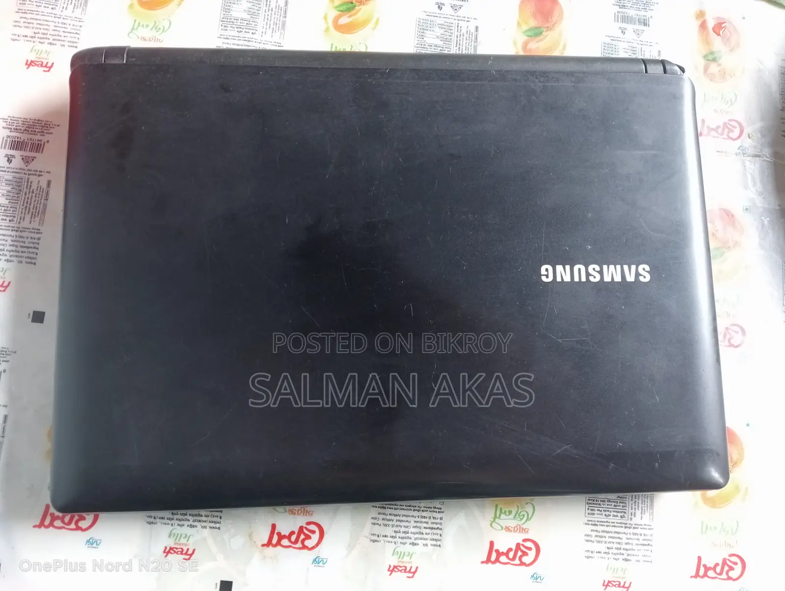 Laptop Samsung NP-N102SP 1GB Intel Atom HDD 320GB