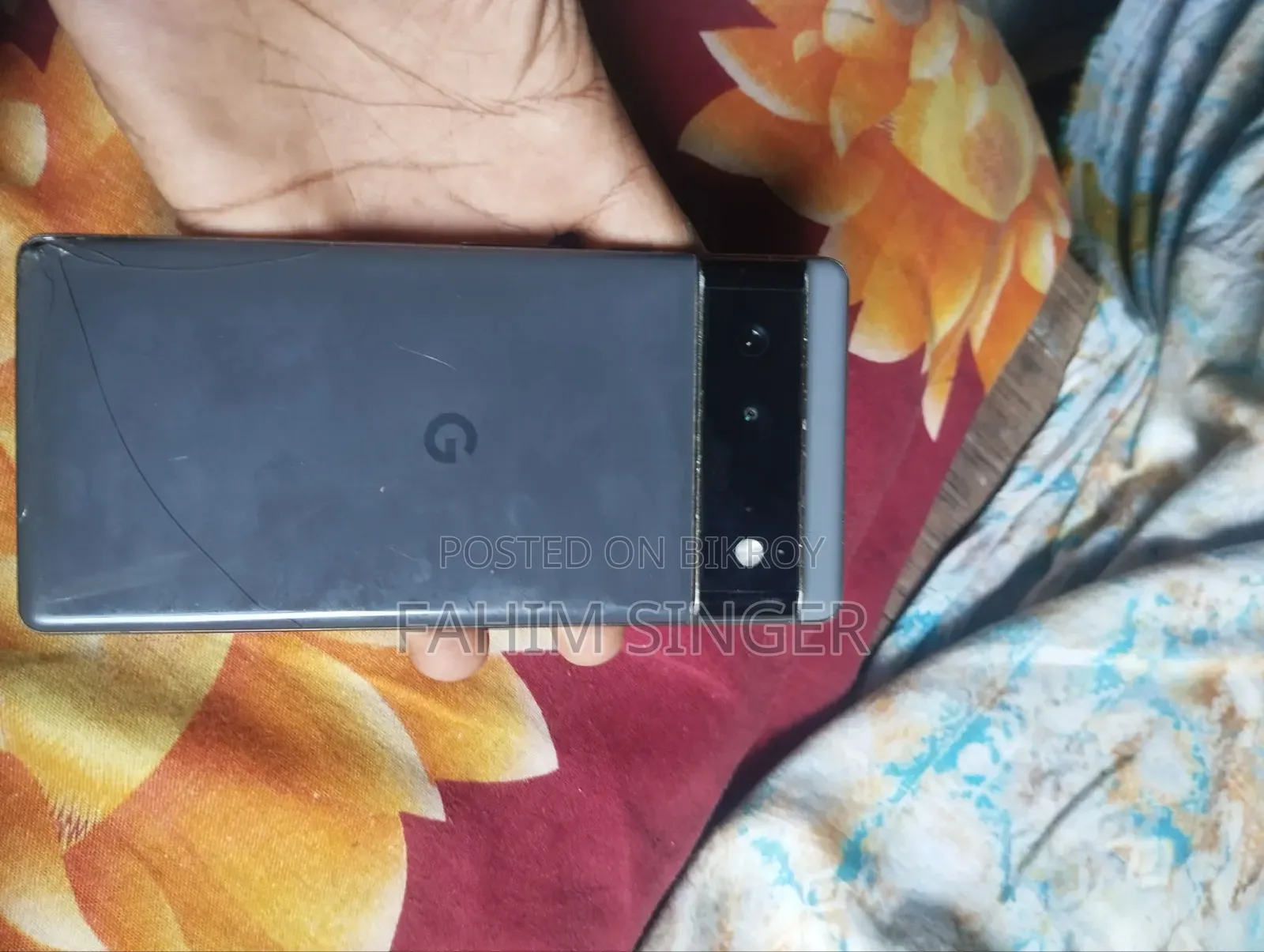 গুগল পিক্সেল ৬ ১২৮ জিবি ব্ল্যাক
