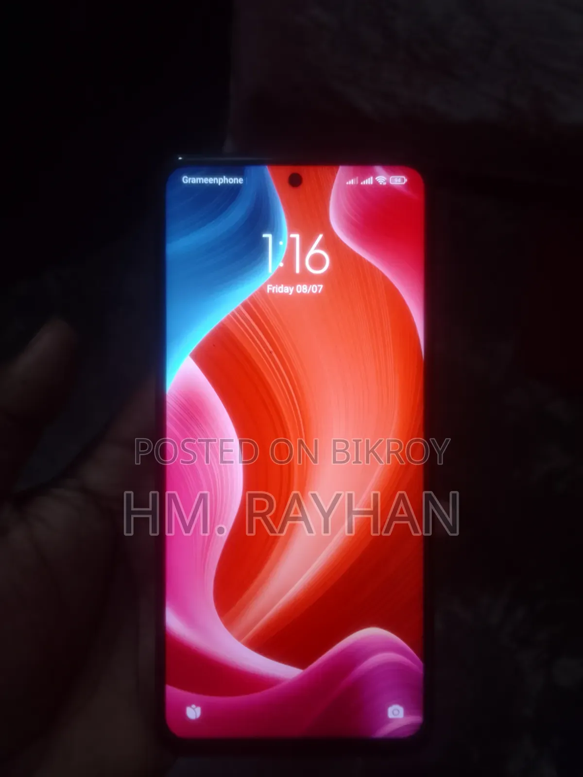 শাওমি পোকো এক্স৩ প্রো ১২৮ জিবি ব্ল্যাক