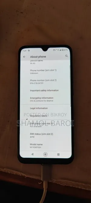 Xiaomi Mi A3 64 GB Black