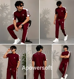 Premium Tshirt and Trouser Tracksuit Set
Summer Collection