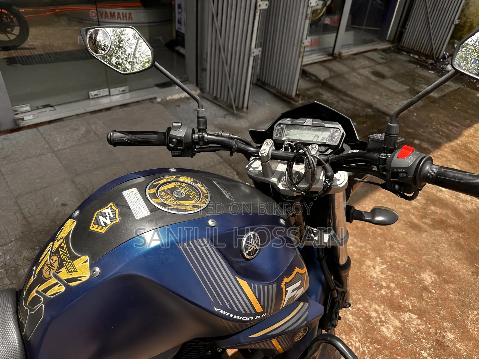 Yamaha FZS V2 2023 ব্লু