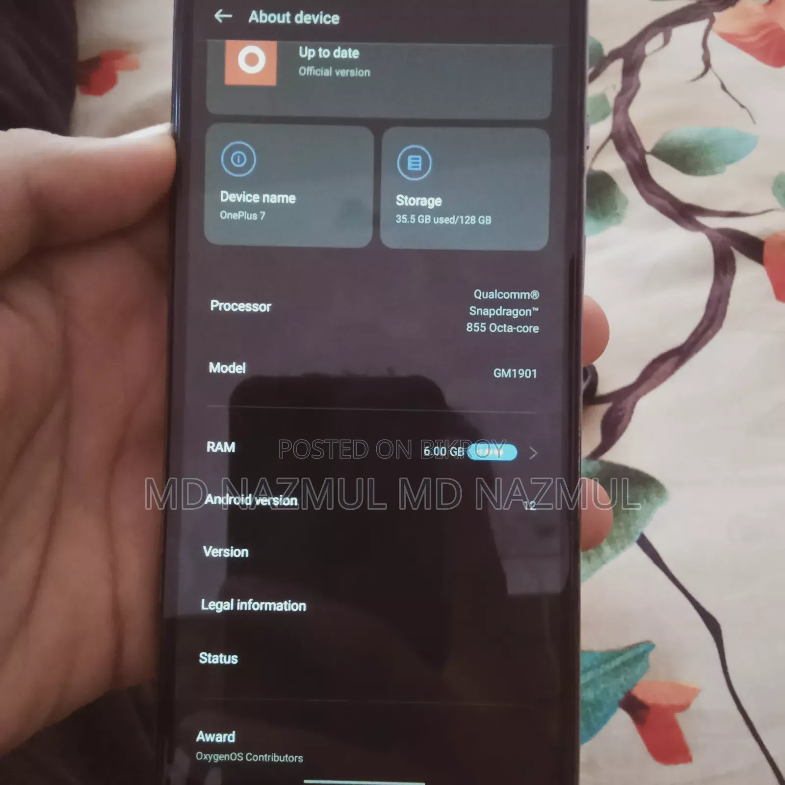 OnePlus 7 128 GB Black