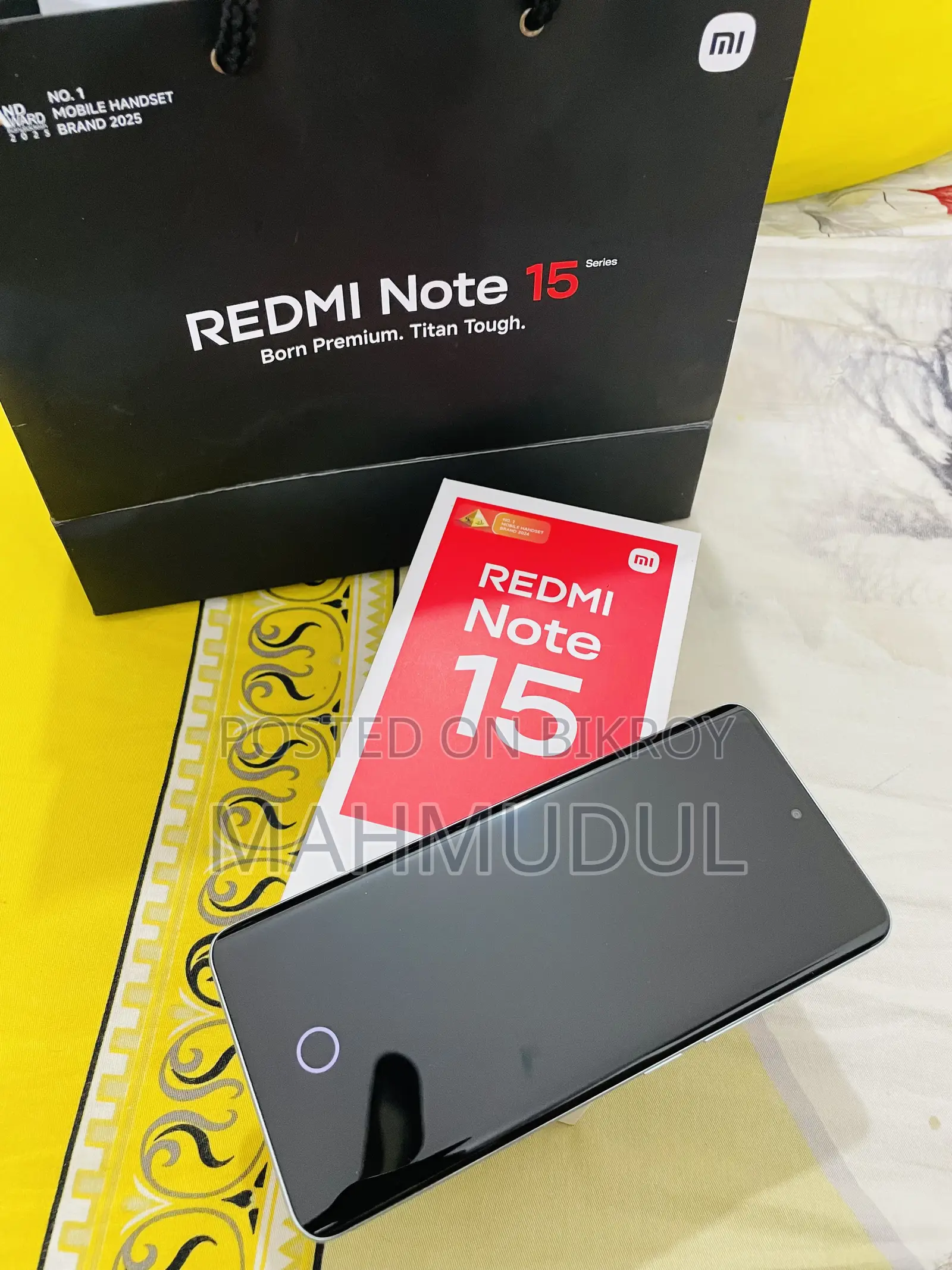 New Xiaomi Redmi Note 15 128 GB Blue