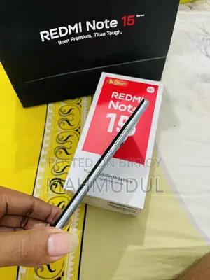 New Xiaomi Redmi Note 15 128 GB Blue