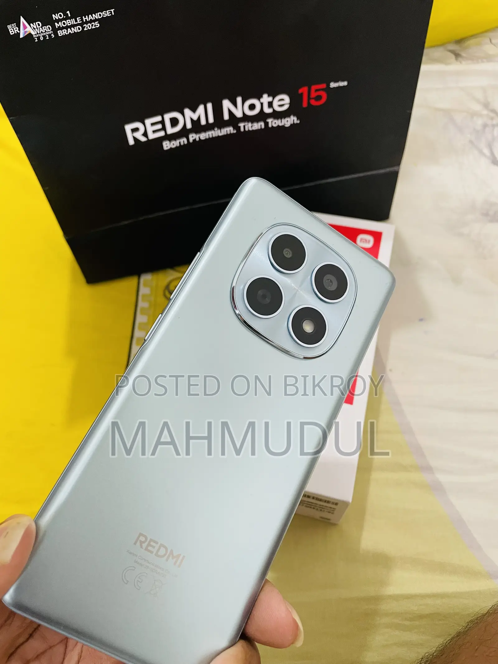 New Xiaomi Redmi Note 15 128 GB Blue