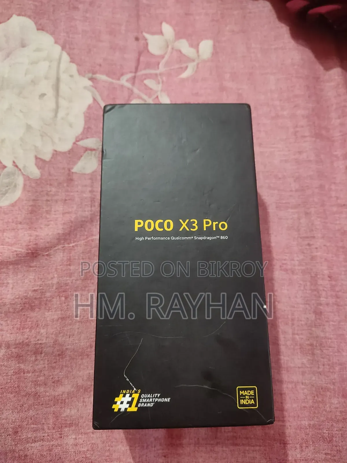 শাওমি পোকো এক্স৩ প্রো ১২৮ জিবি ব্ল্যাক