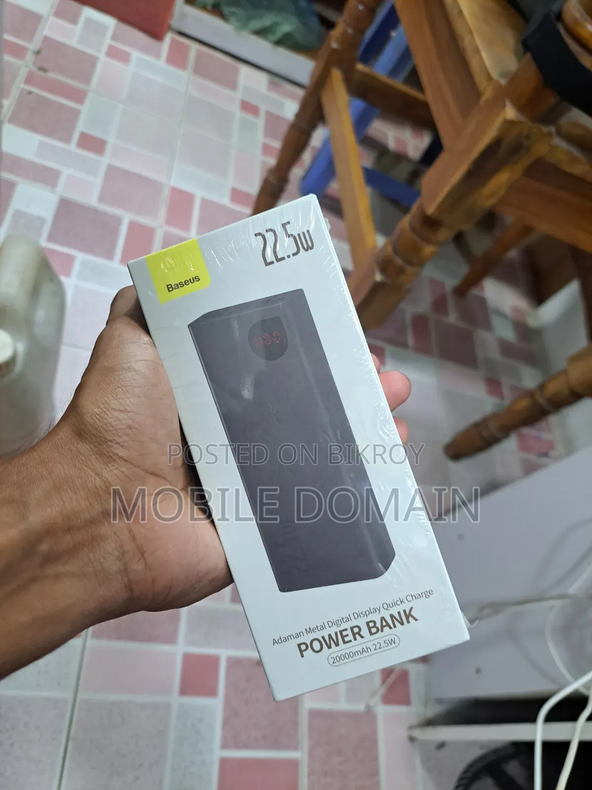 Baseus Adaman Digital Display Power Bank (20000mAh | 22.5W) 🔋