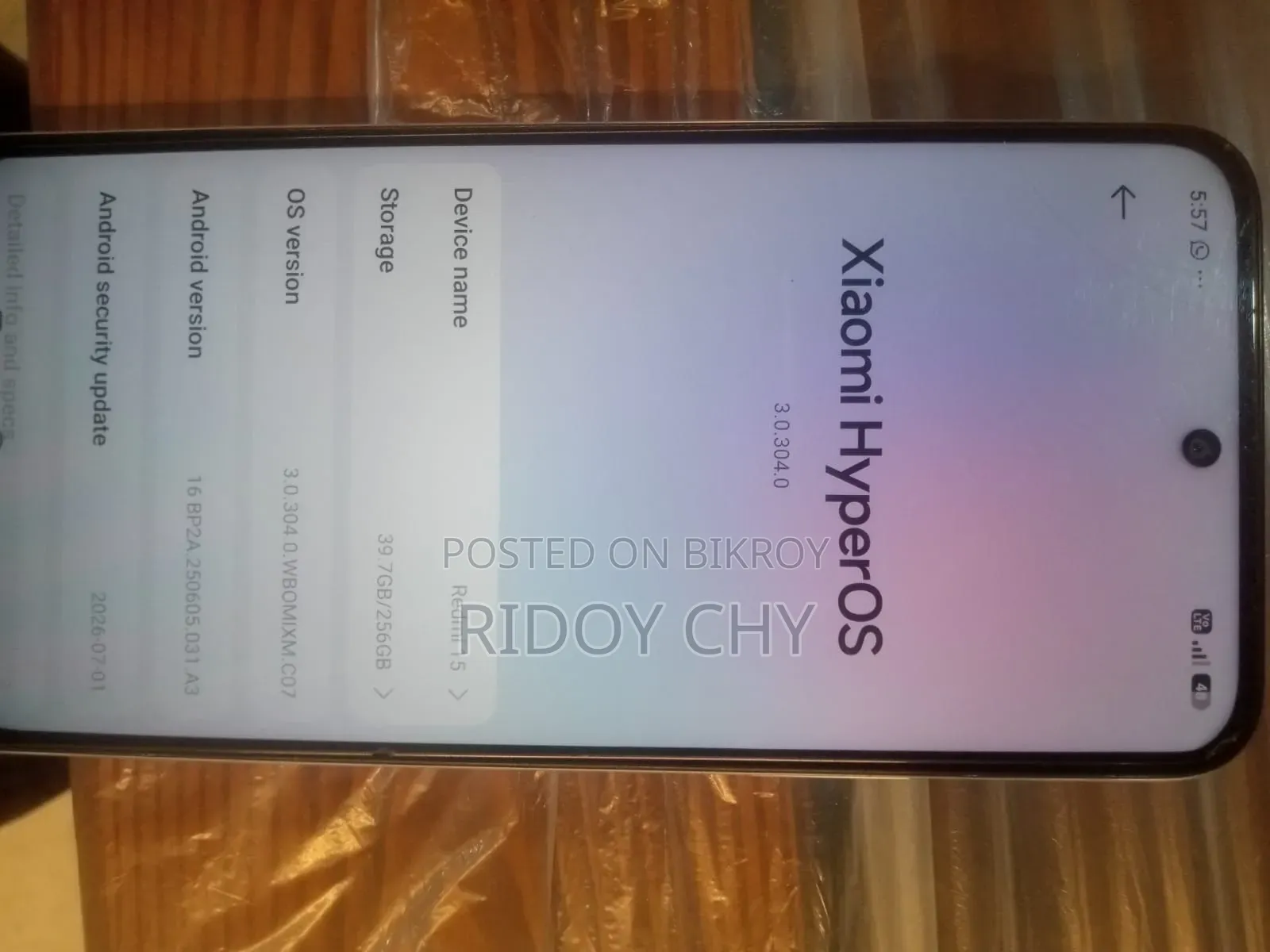 New Xiaomi 15 256 GB Red