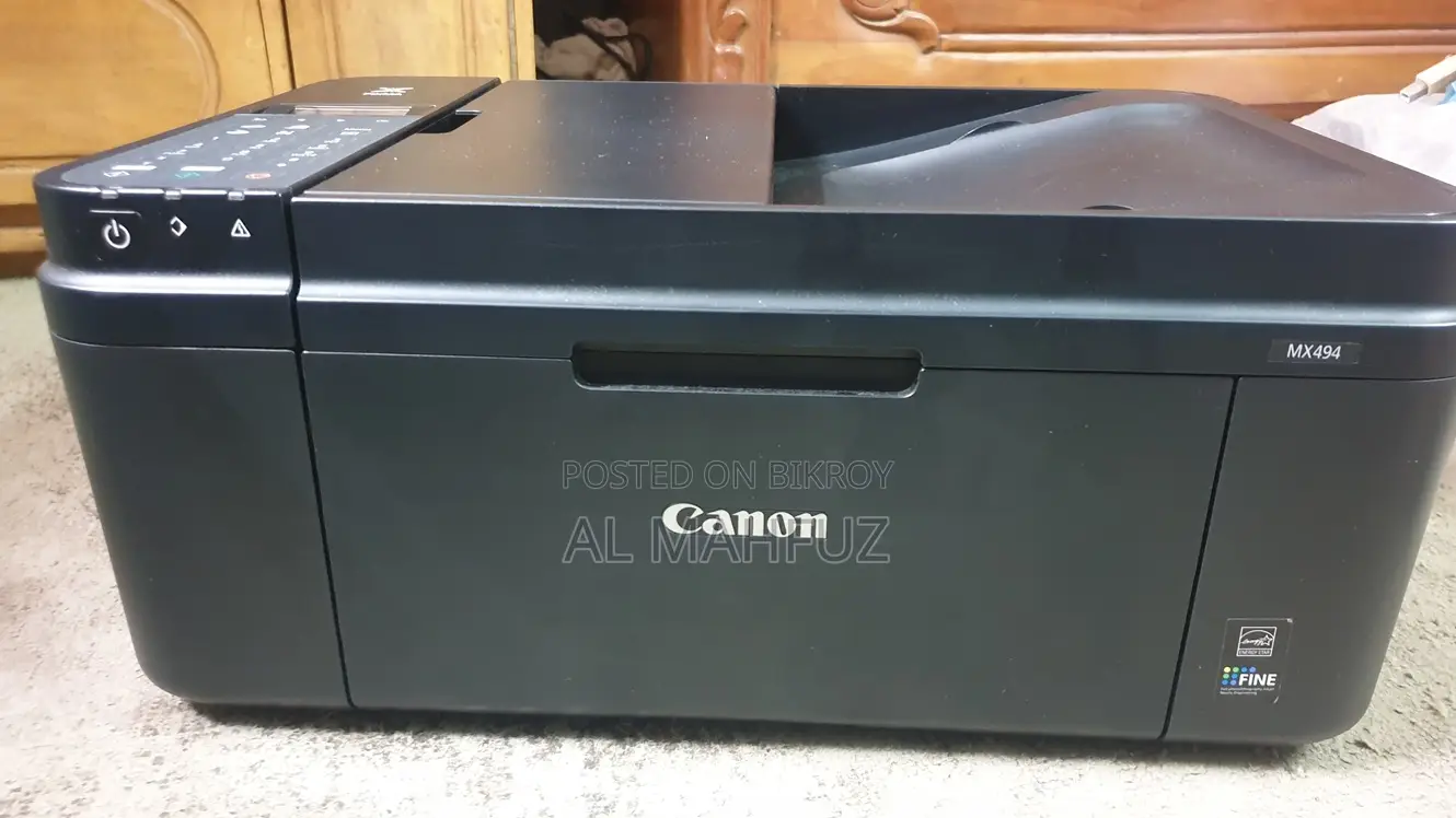 Canon PIXMA MX494 Printer (Print, Scan, Copy, Fax, Wi-Fi)