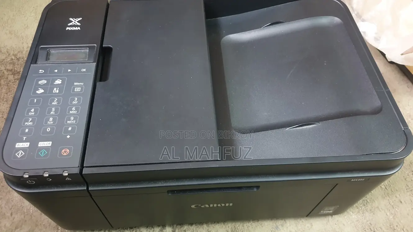 Canon PIXMA MX494 Printer (Print, Scan, Copy, Fax, Wi-Fi)