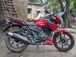 নতুন টিভিএস আপাচে আরটিআর ১৬০ ২ভি ২০১৬ রেড