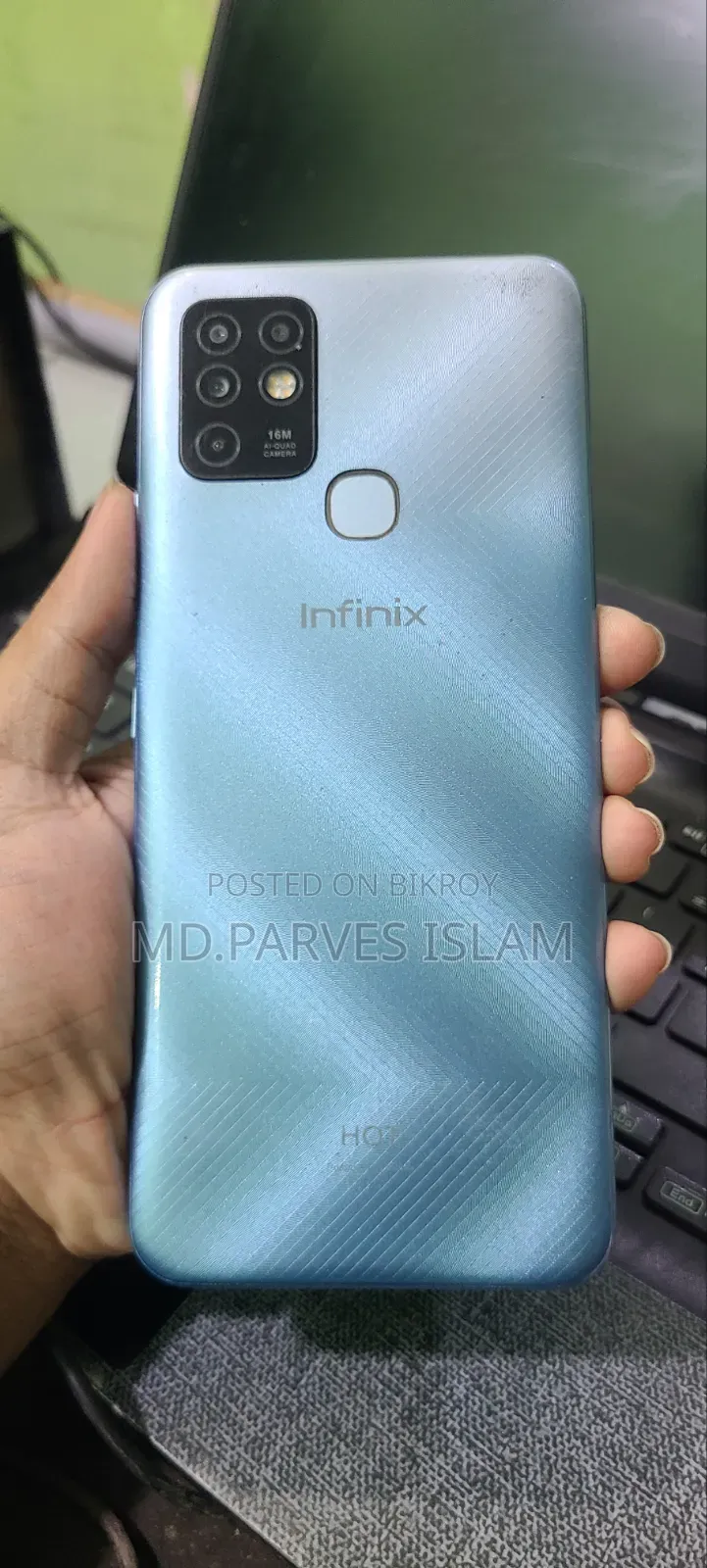 Infinix Hot 10 128 GB Blue