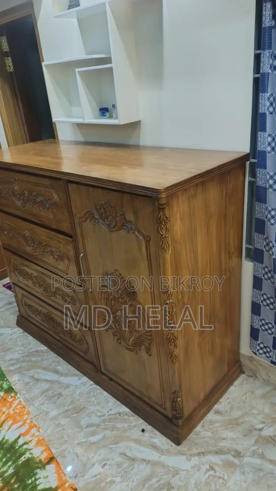 Made with teak wood 89% condition