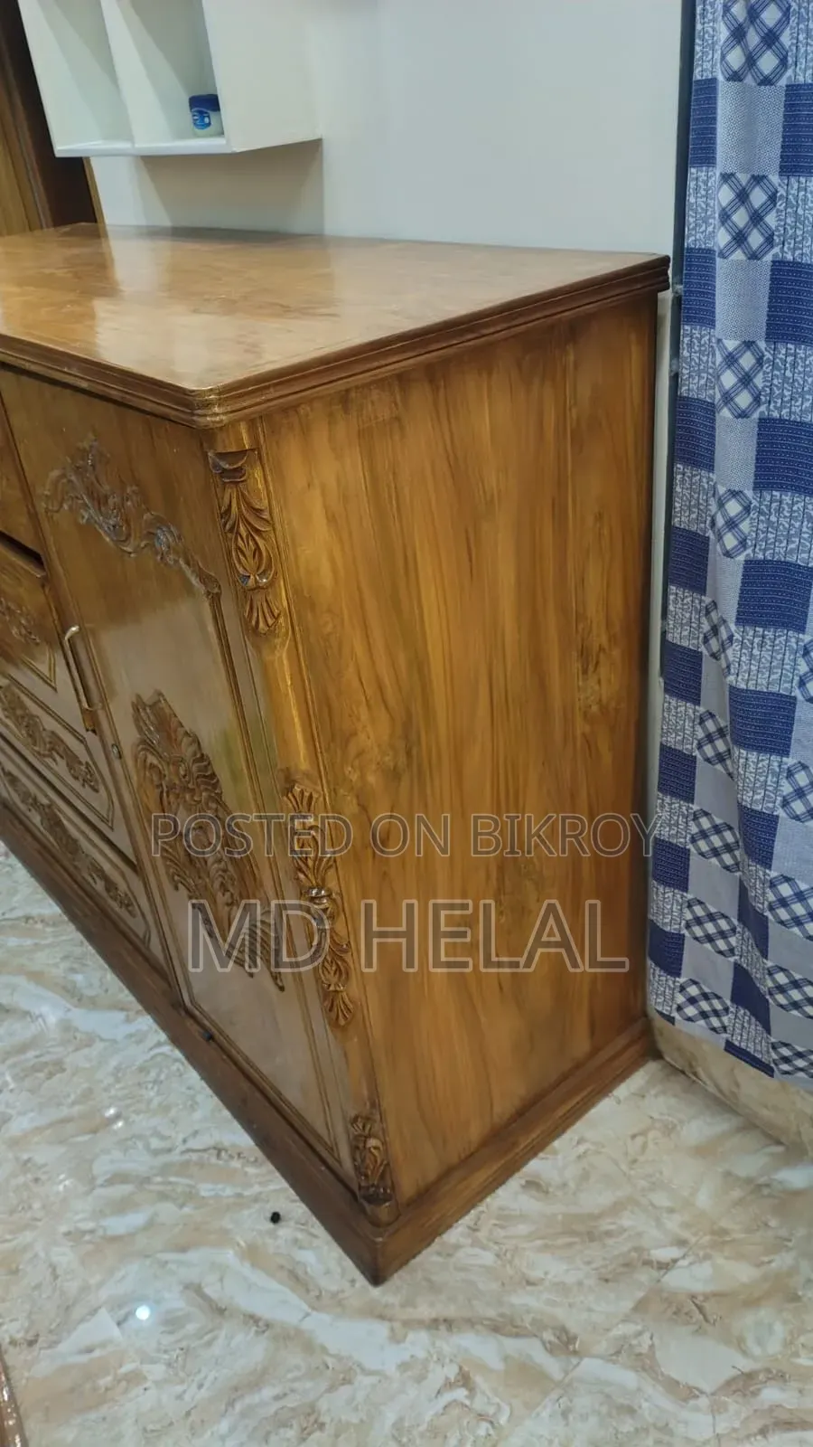 Made with teak wood 89% condition