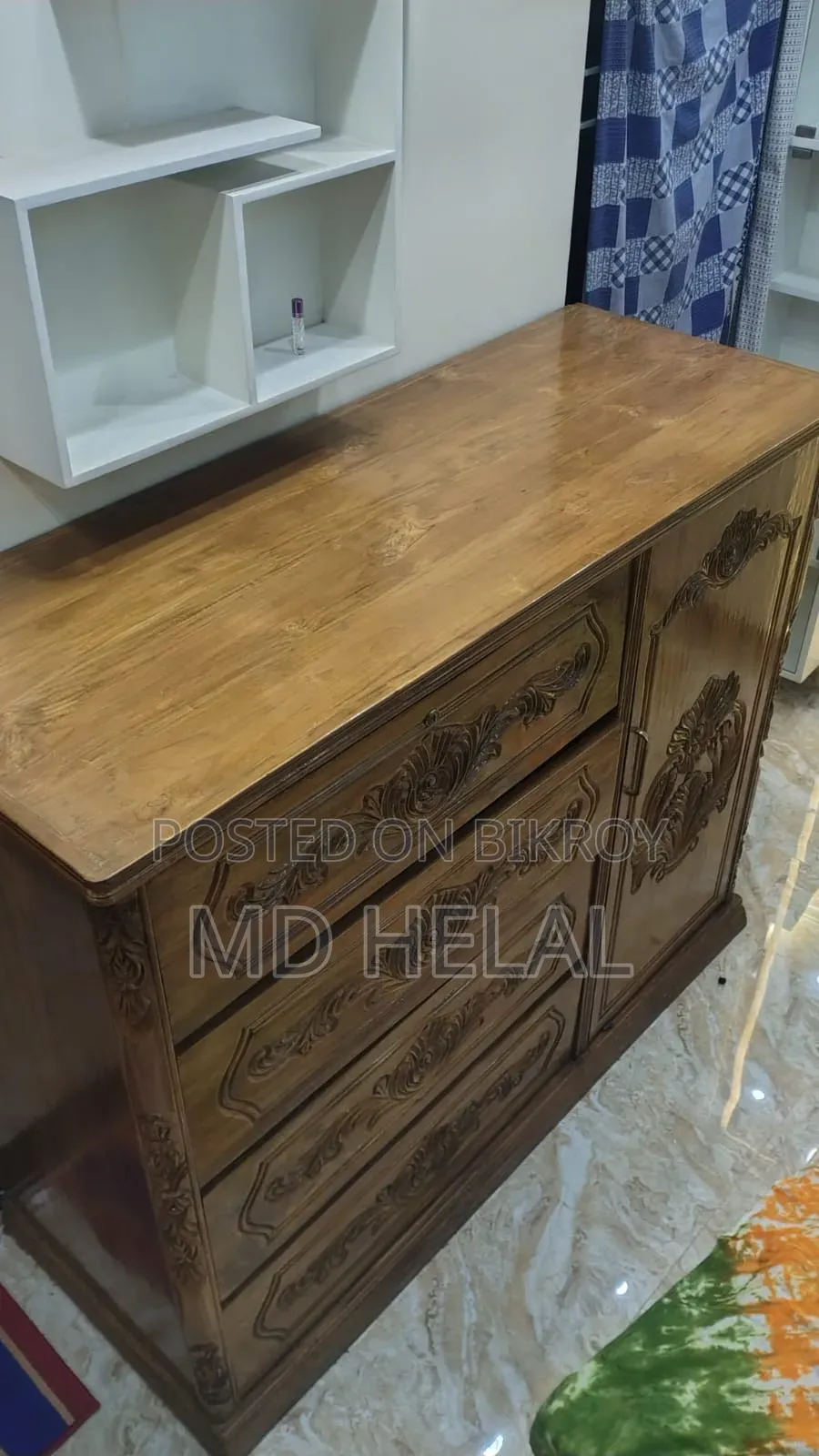 Made with teak wood 89% condition