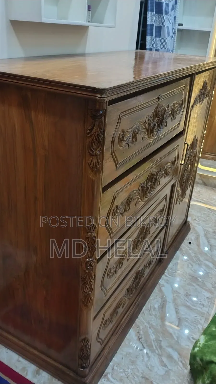 Made with teak wood 89% condition
