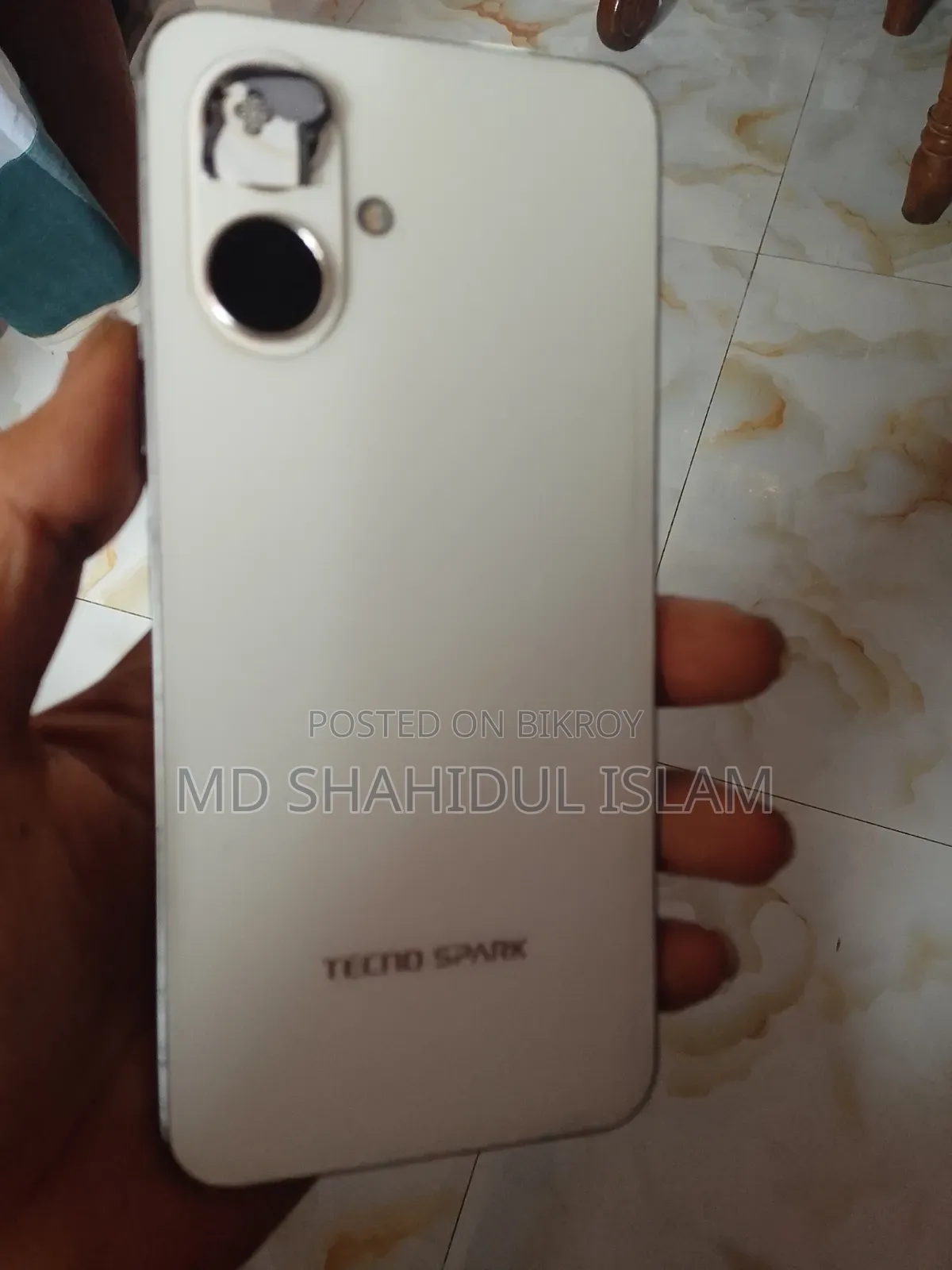 টেকনো স্পার্ক গো ৬৪ জিবি সাদা