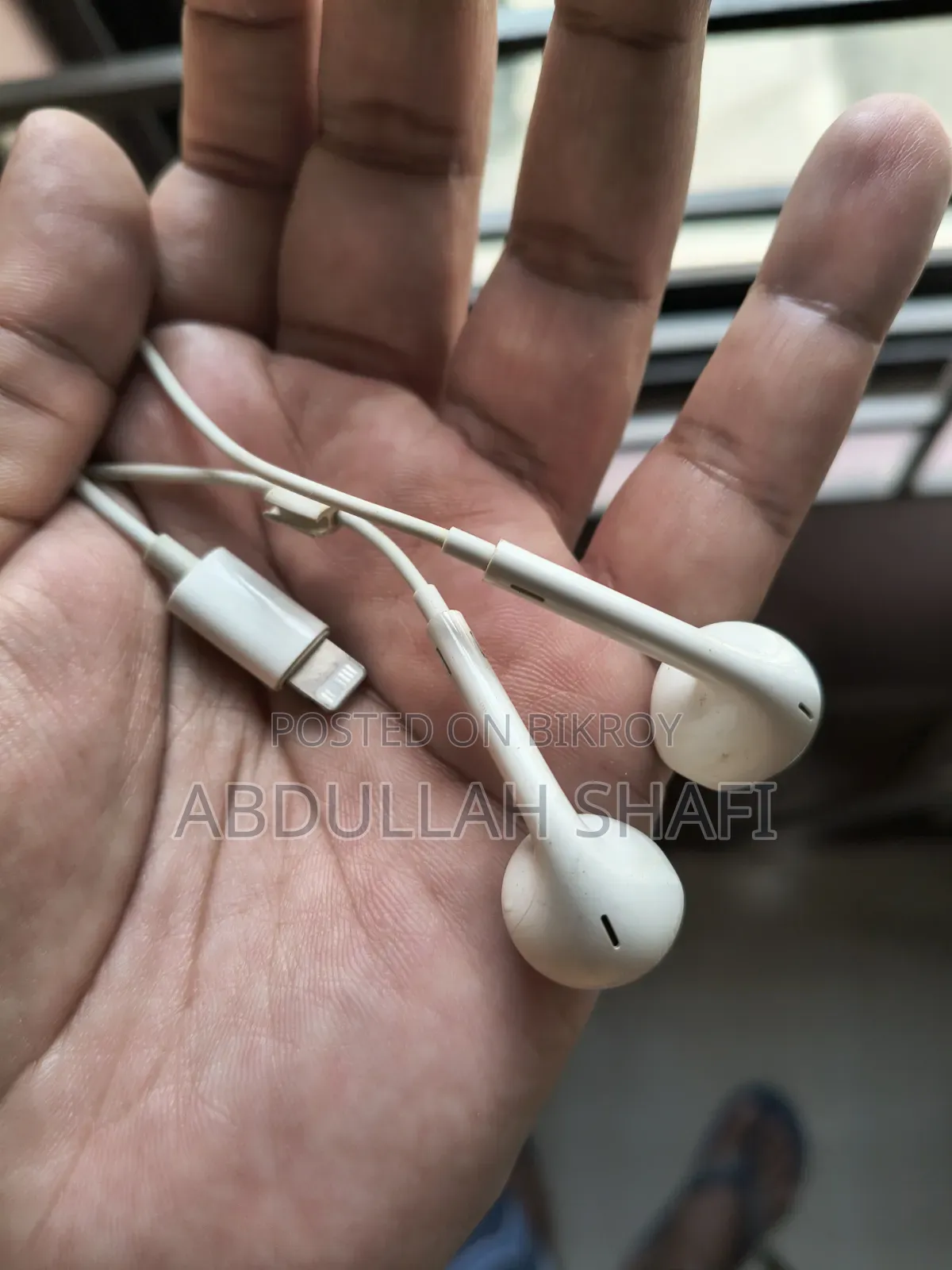 অ্যাপল লাইটনিং ওয়্যার্ড ইয়ারপডস (অরজিনাল)