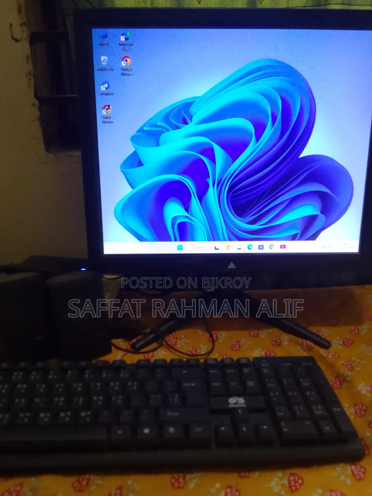 Desktop Computer 8GB Intel Core i3 SSD 128GB