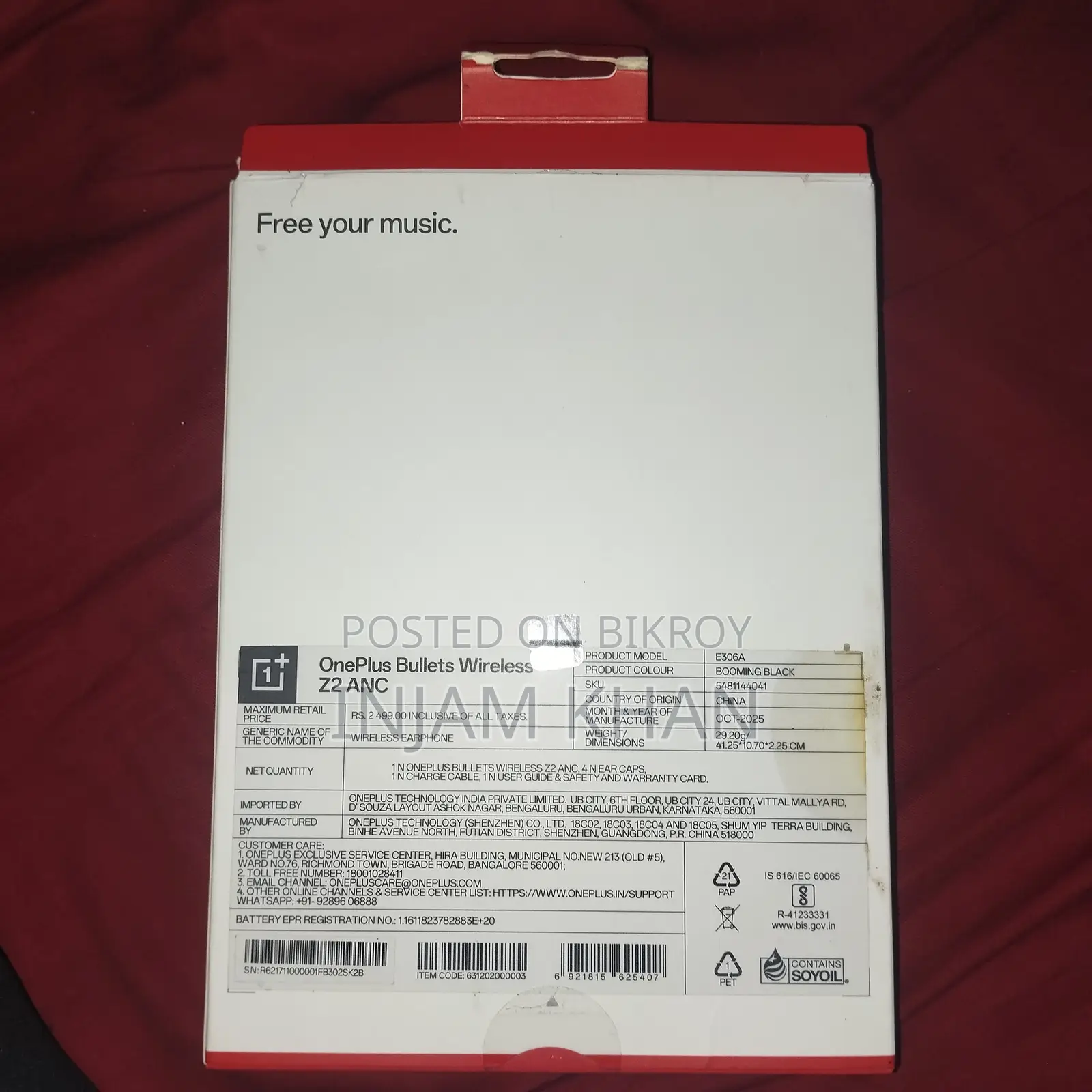OnePlus Bullets Wireless Z2 With ANC