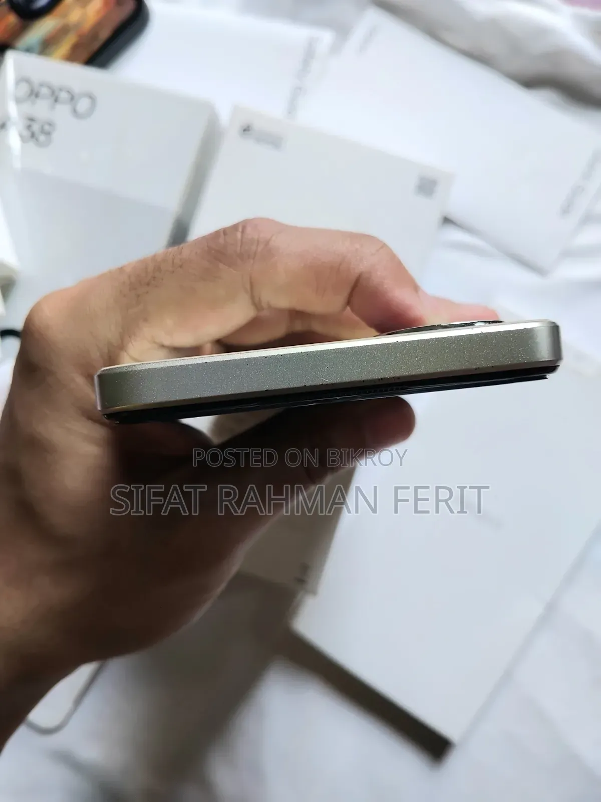 অপ্পো এ৩৮ ১২৮ জিবি গোল্ড