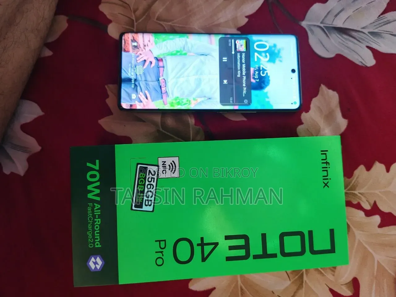 Infinix Note 40 Pro 256 GB Orange