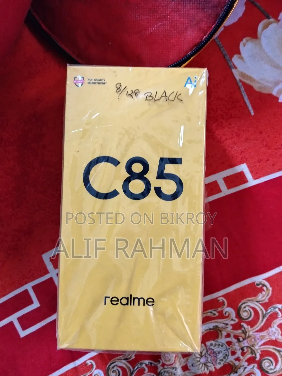 রিয়েলমি সি৮৫ ৫জি ১২৮ জিবি ব্ল্যাক