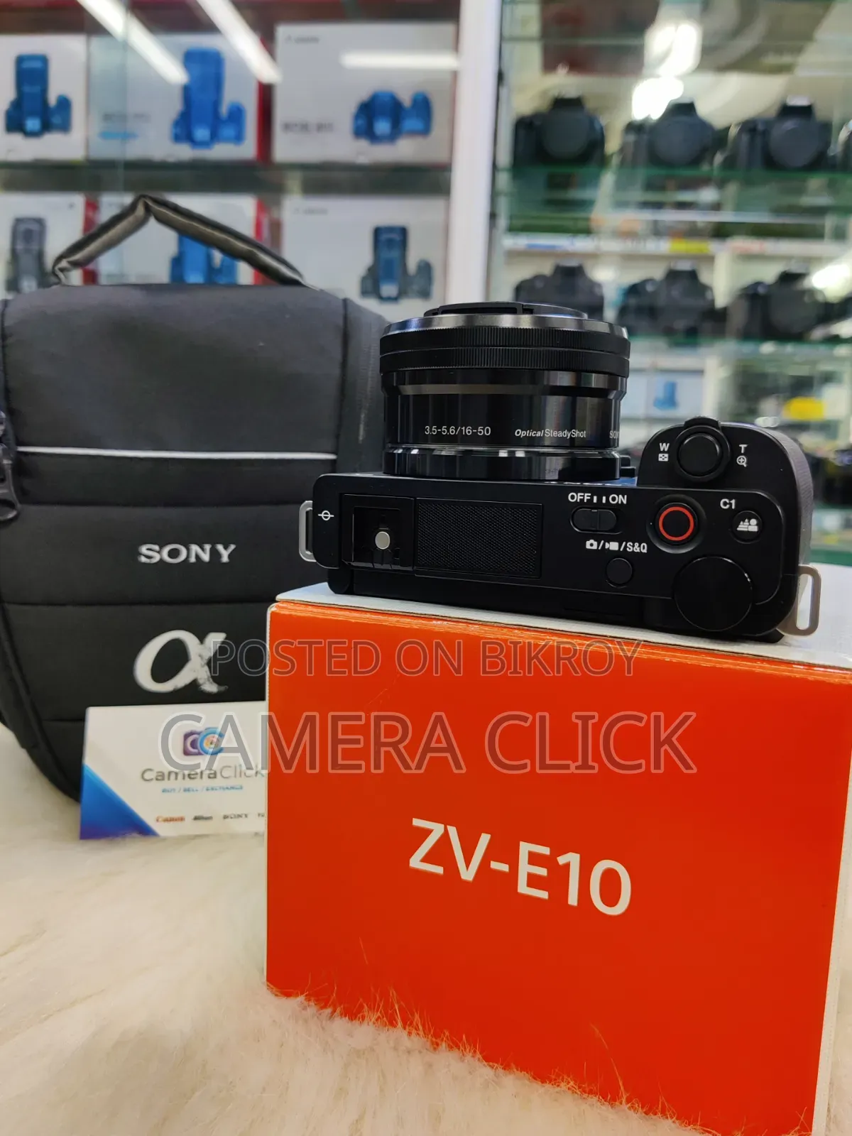 Sony ZV-E10 + 16-50mm OSS Lens