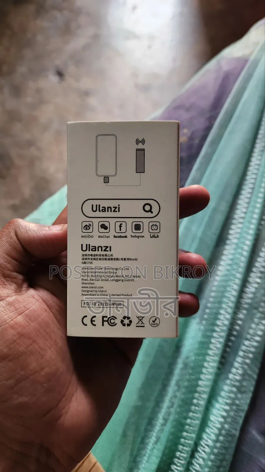Ulanzi Wireless Microphone -Lightning