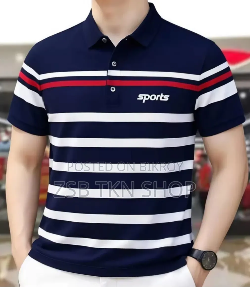 Striped Premium Polo Shirt