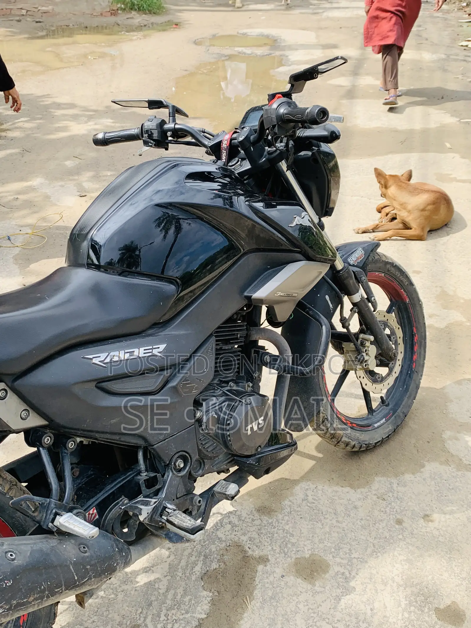 TVS Raider 125 2023 Black