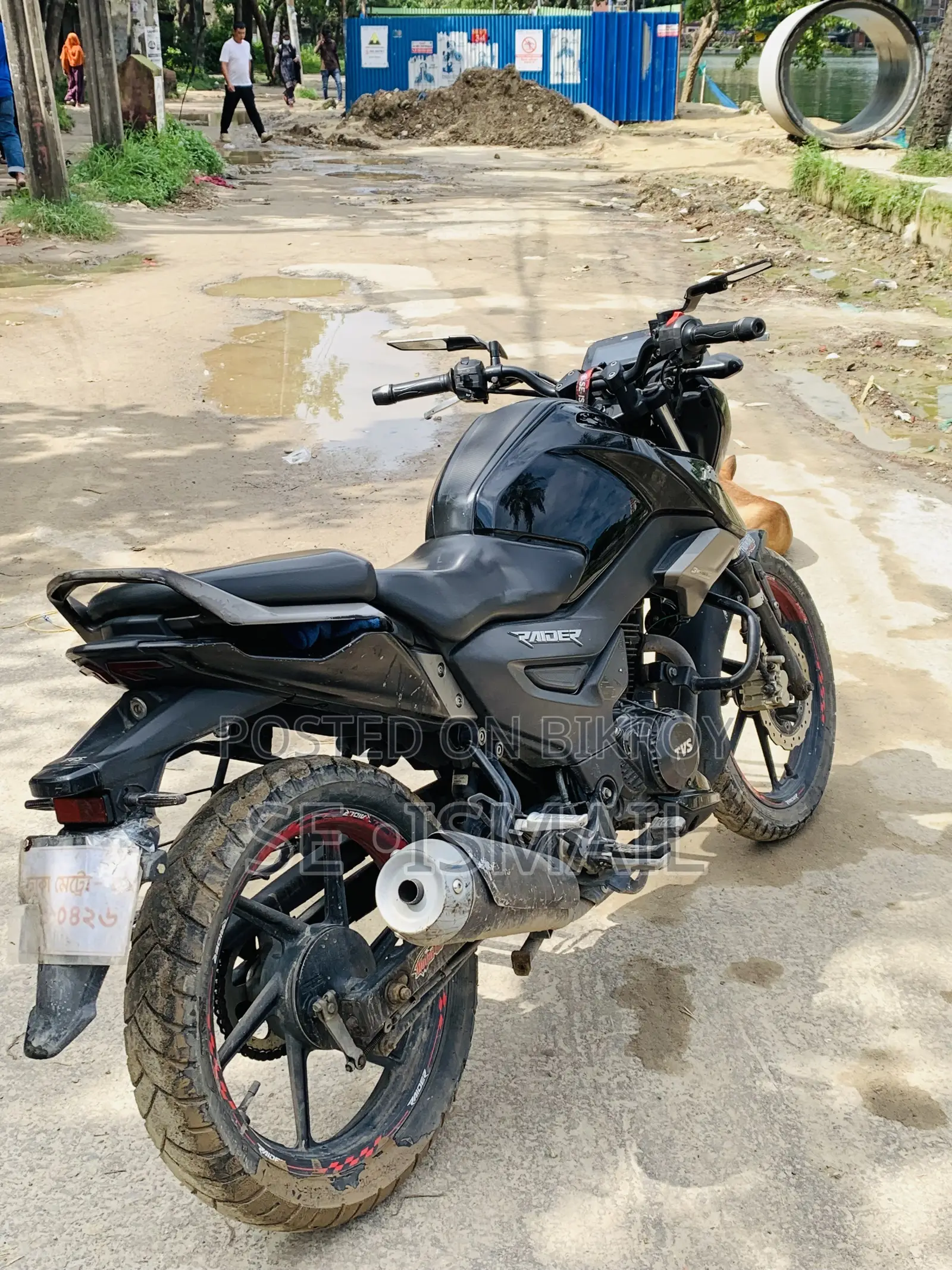 TVS Raider 125 2023 Black