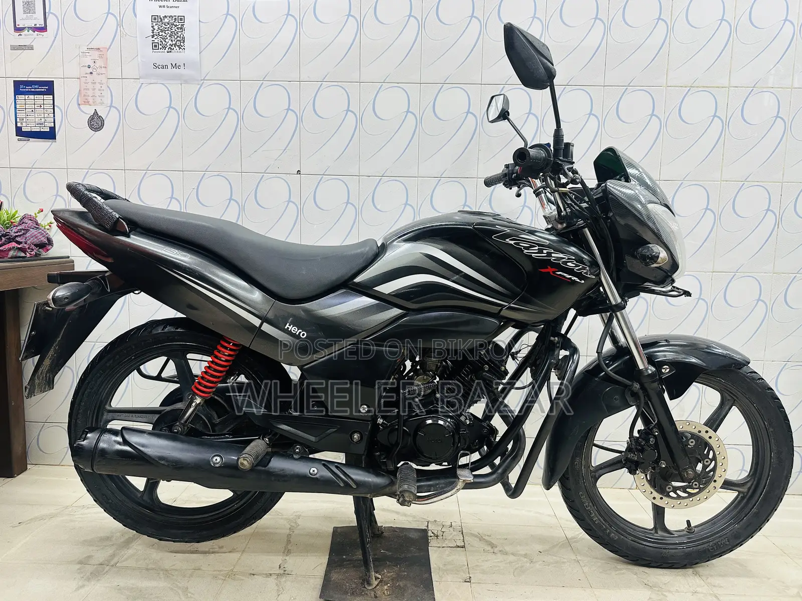 হিরো প্যাশন প্রো ২০২১ কালো