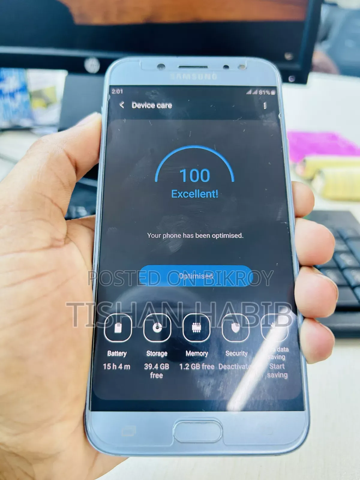 Samsung Galaxy J7 Pro 64 GB Silver