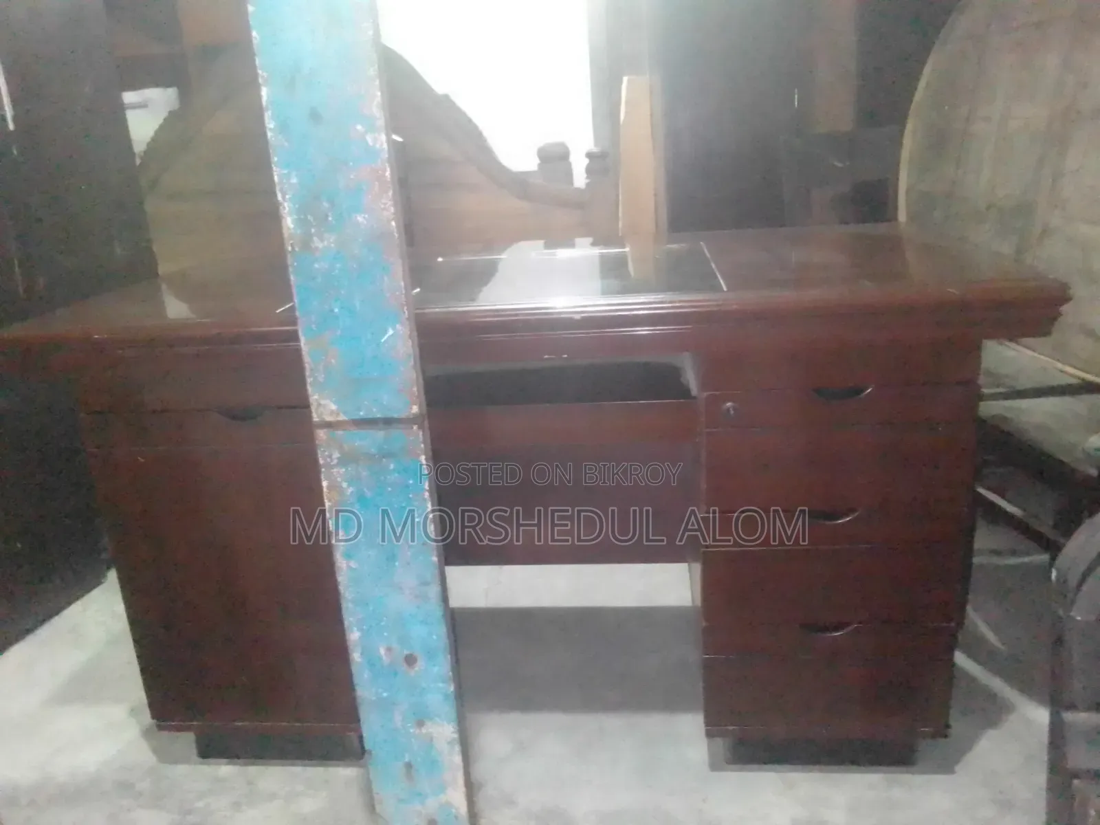 Used Malaysia Board Bed and Office Table