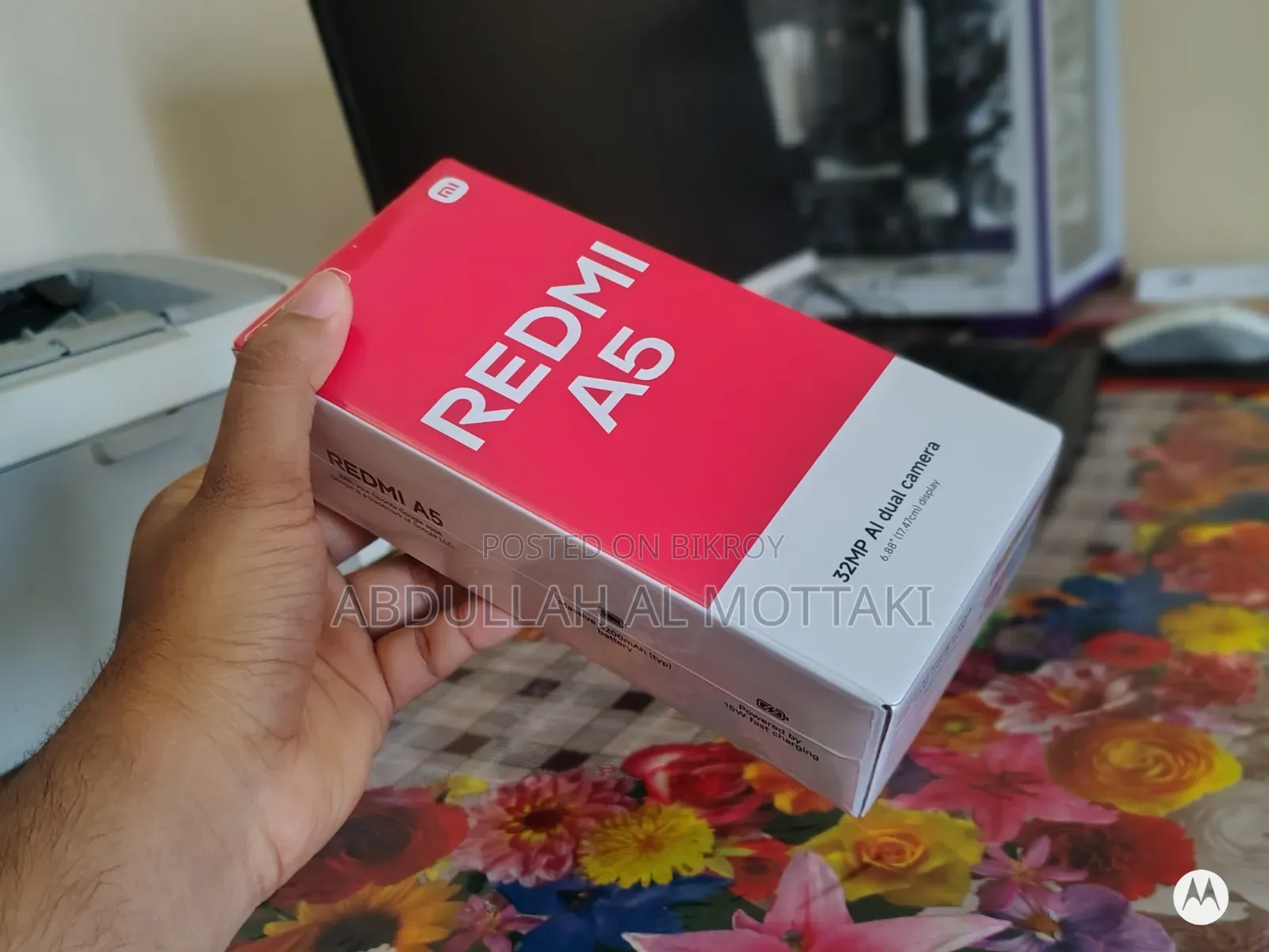 New Xiaomi Redmi A5 4G 128 GB Black