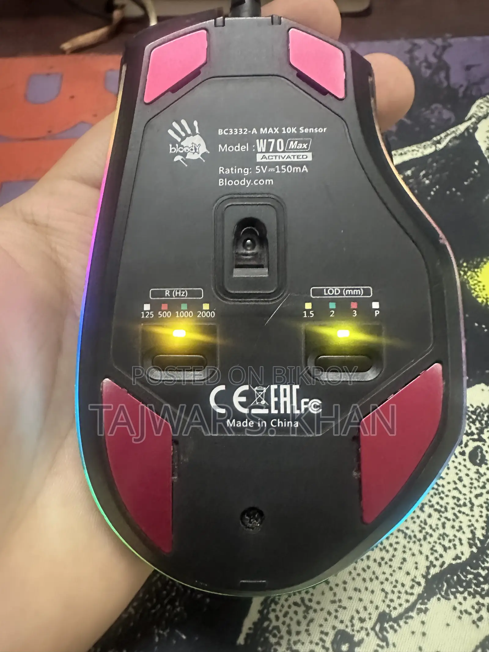 Bloody W70 Gaming Mouse